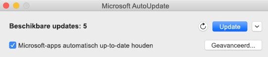 mac auto update