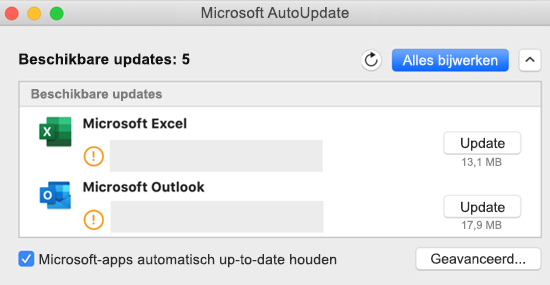 mac auto update