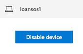 Disable device
